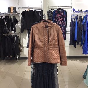 Tan Vakko Jacket Size L